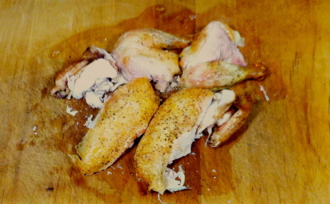 Carved Roast Chicken
