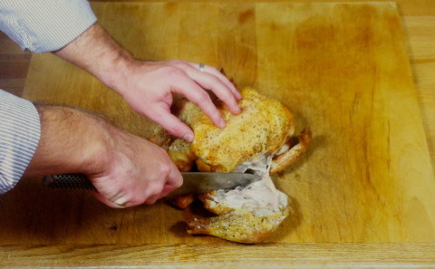Carving Chicken Leg