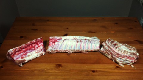 Pork Loin In Three Sections